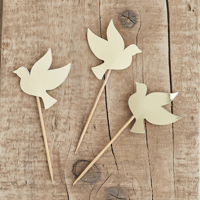 Gold Dove Food Picks