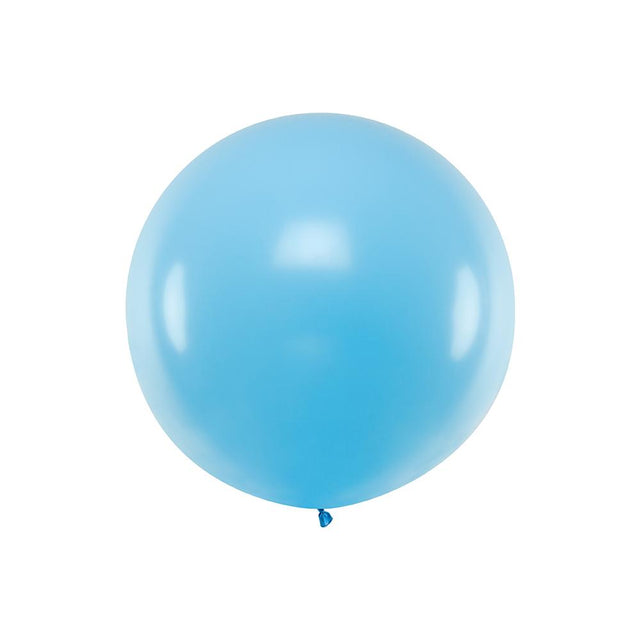 Extra Large Pastel Sky Blue Latex Balloon