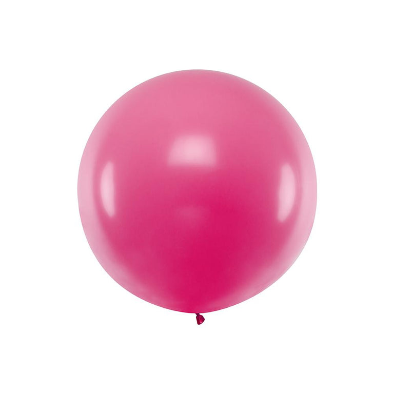 Extra Large Pastel Fuchsia Latex Balloon