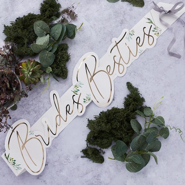 Geometric Brides Besties Sashes - Set of 5