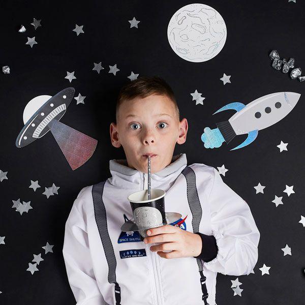 Black Planet Paper Cups
