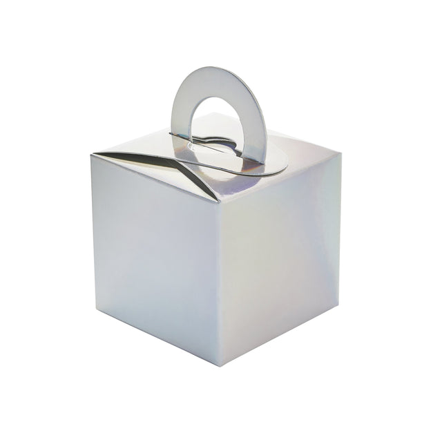 Iridescent Treat Box or Balloon Weight Box