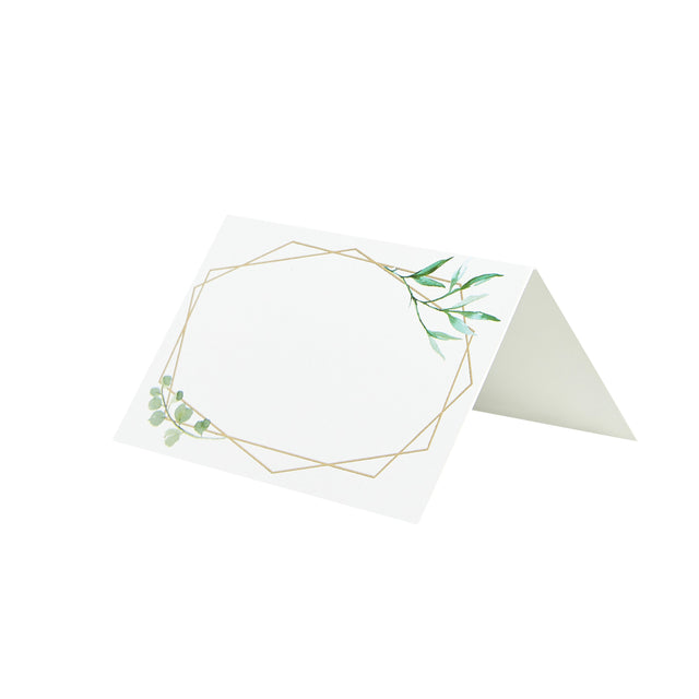 Geometric Themed Place Cards