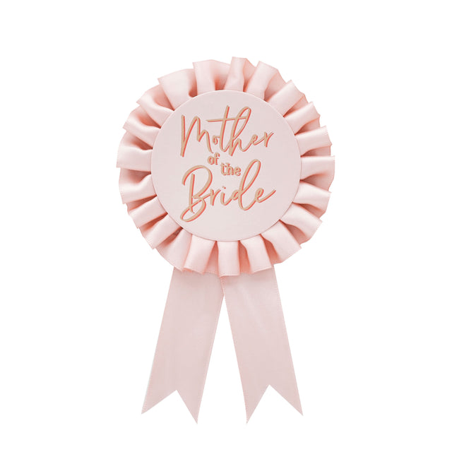 Blush Pink Mother of the Bride Badge