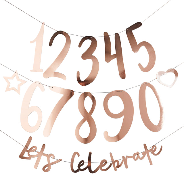 Birthday Rose Gold