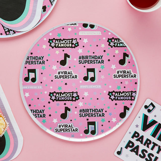 Let's Dance Paper Plates