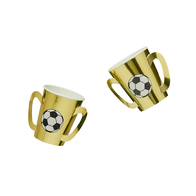 Gold Trophy Paper Cups