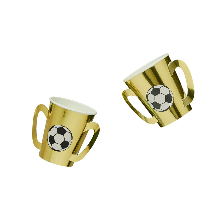 Gold Trophy Paper Cups