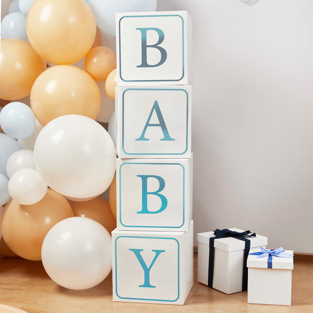 Large Blue Baby Blocks