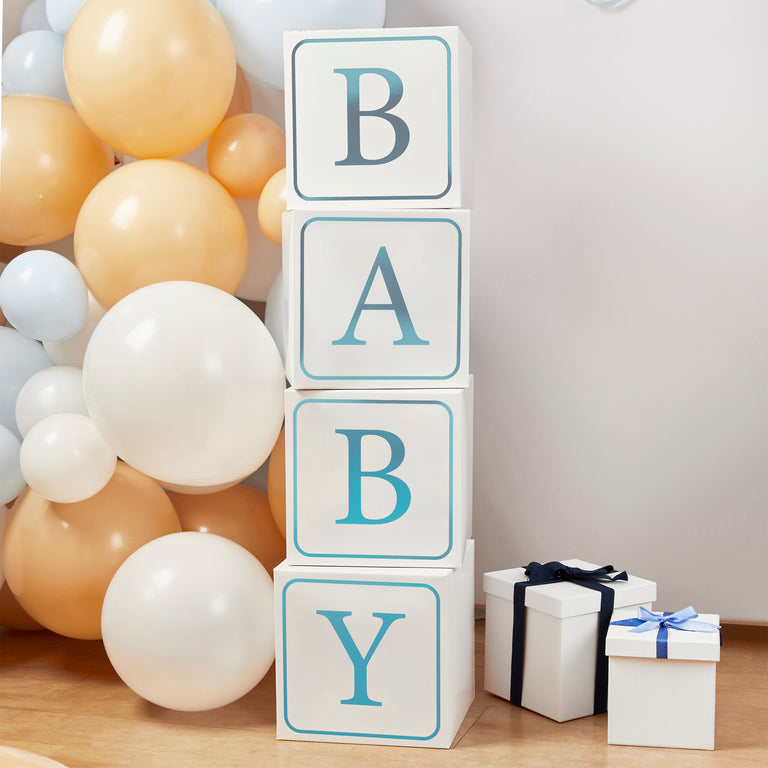 Large Blue Baby Blocks