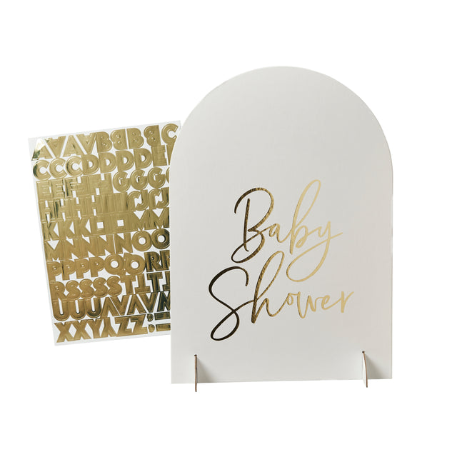 Baby Shower Gold