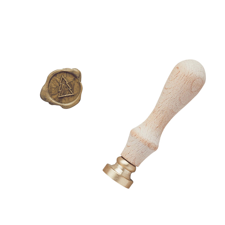DIY Christmas Tree Wax Stamp Seal