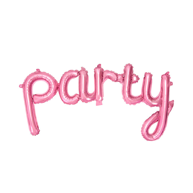 Pink Party Foil Balloon