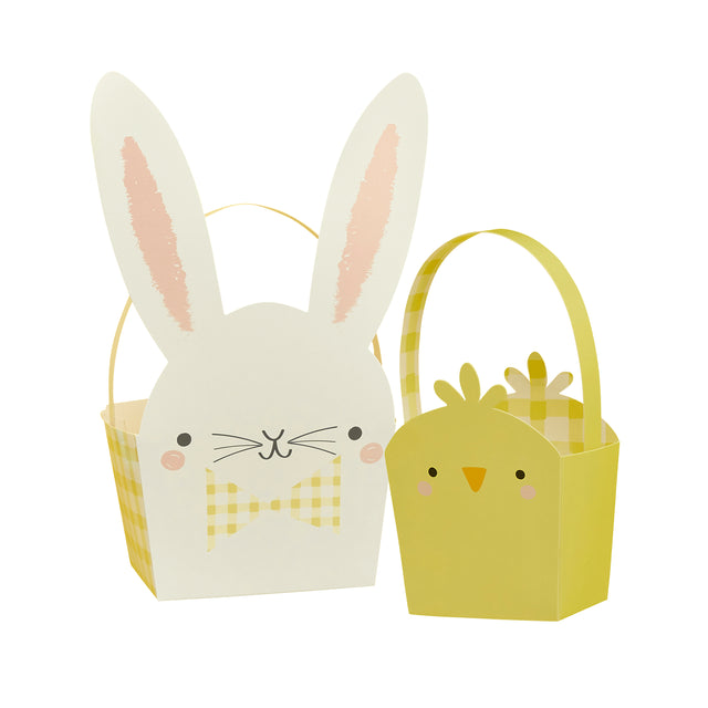 Bunny & Chick Card Baskets - Set of 5