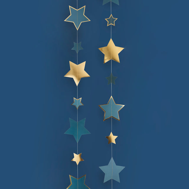 Trailing Star Hanging Decorations