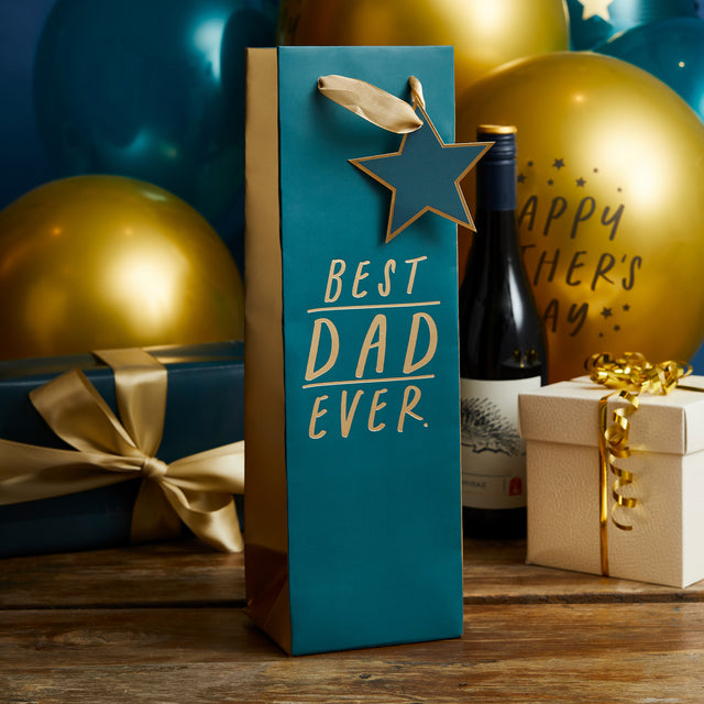 Best Dad Ever Bottle Bag