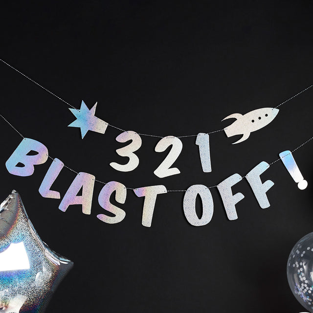 Iridescent 321 Blast Off Banner