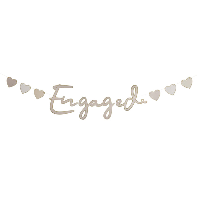 Gold Engaged Banner