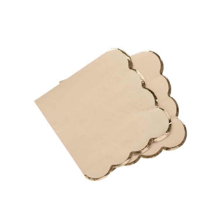 Champagne Paper Napkins