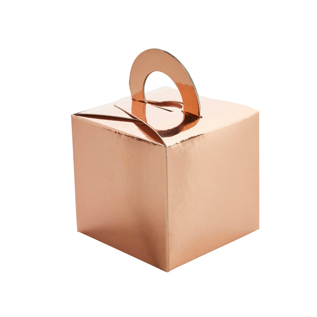 Rose Gold Treat Box or Balloon Weight Box