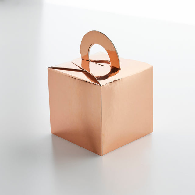 Rose Gold Treat Box or Balloon Weight Box