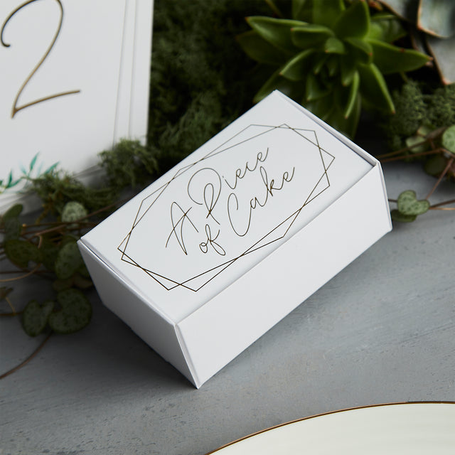 A Piece of Cake Treat Boxes