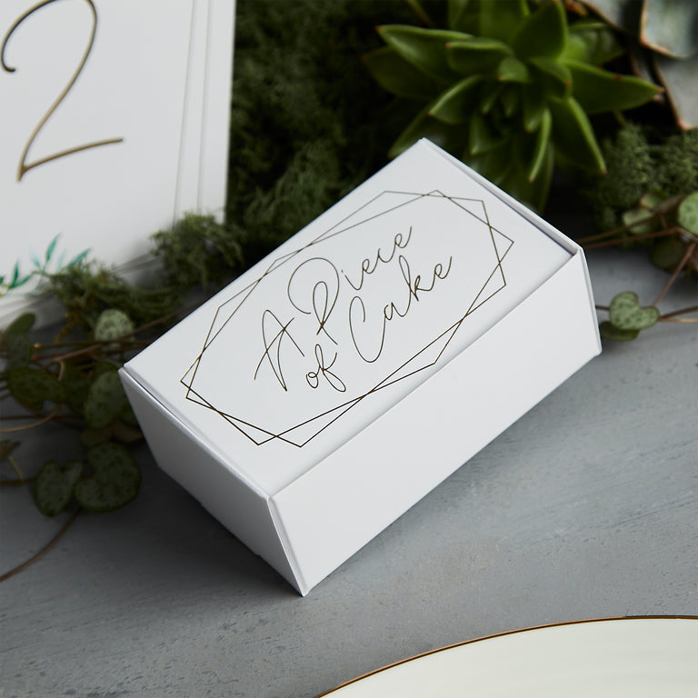 A Piece of Cake Treat Boxes