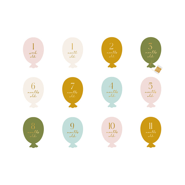 Baby Milestone Cards