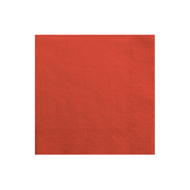 Red Paper Napkins