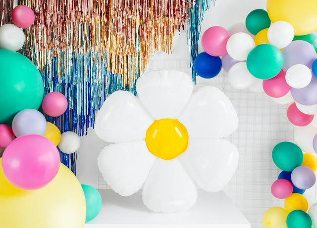 Daisy Shaped Foil Balloon
