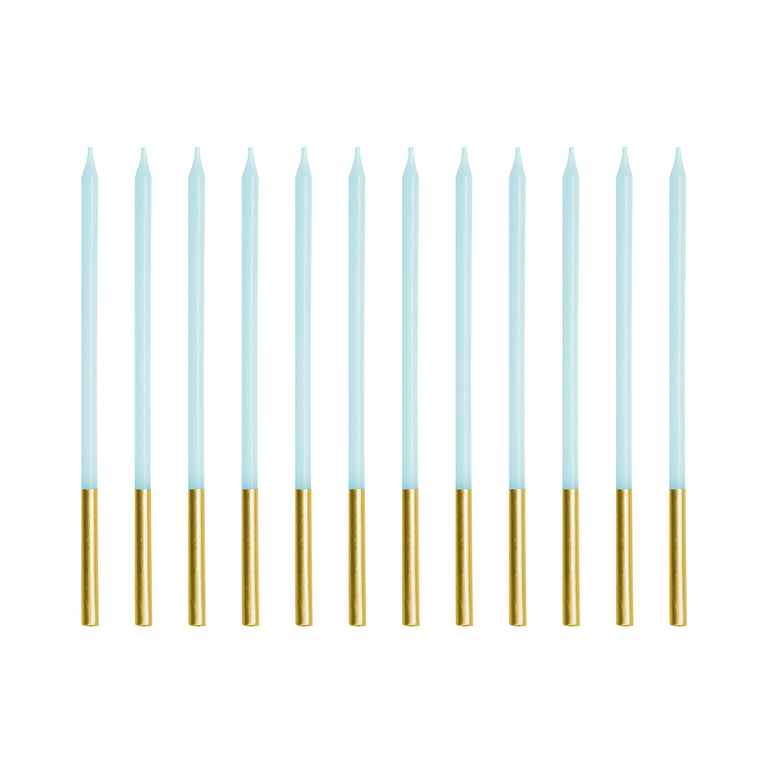 Light Blue Candles