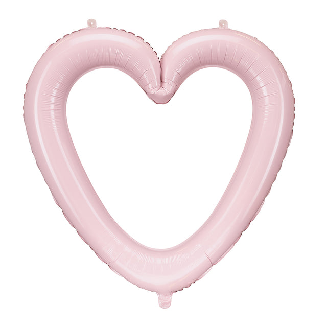 Light Pink Heart Foil Balloon