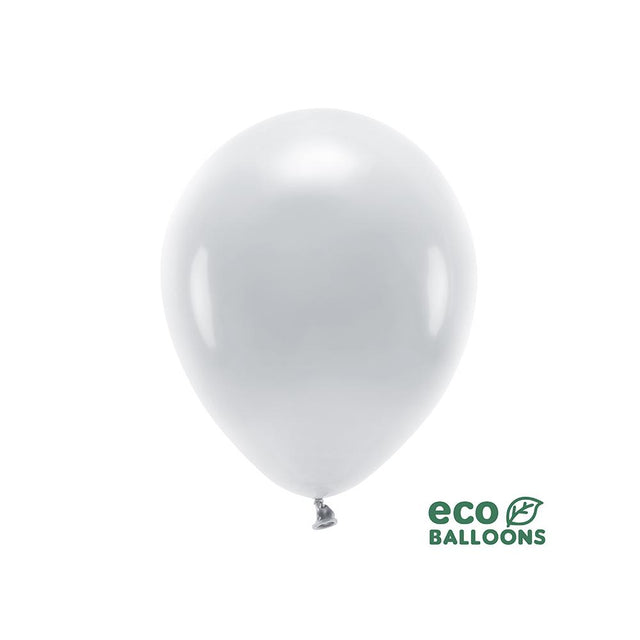 Pastel Grey Eco Latex Balloon - Set of 5