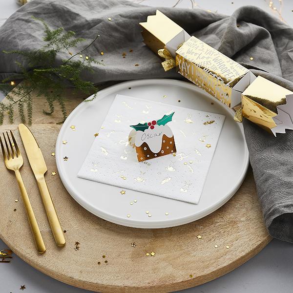 Christmas Pudding Place Cards