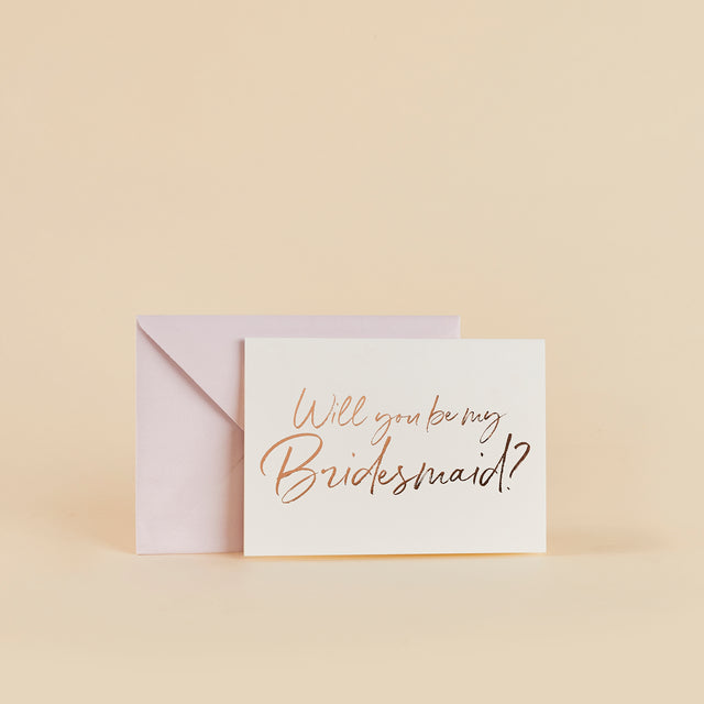 Will You Be My Bridesmaid? Cards - Set of 5