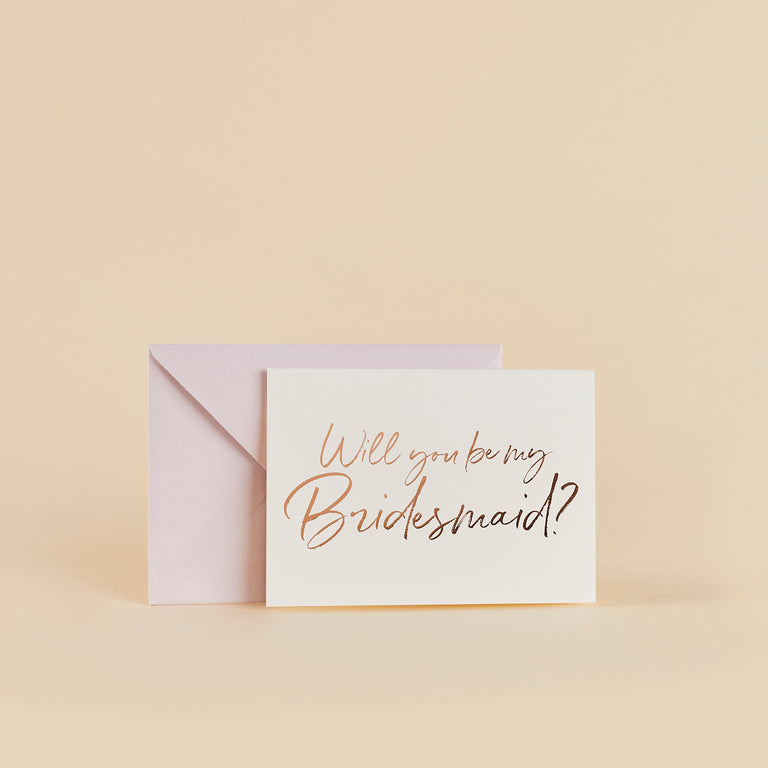 Will You Be My Bridesmaid? Cards - Set of 5