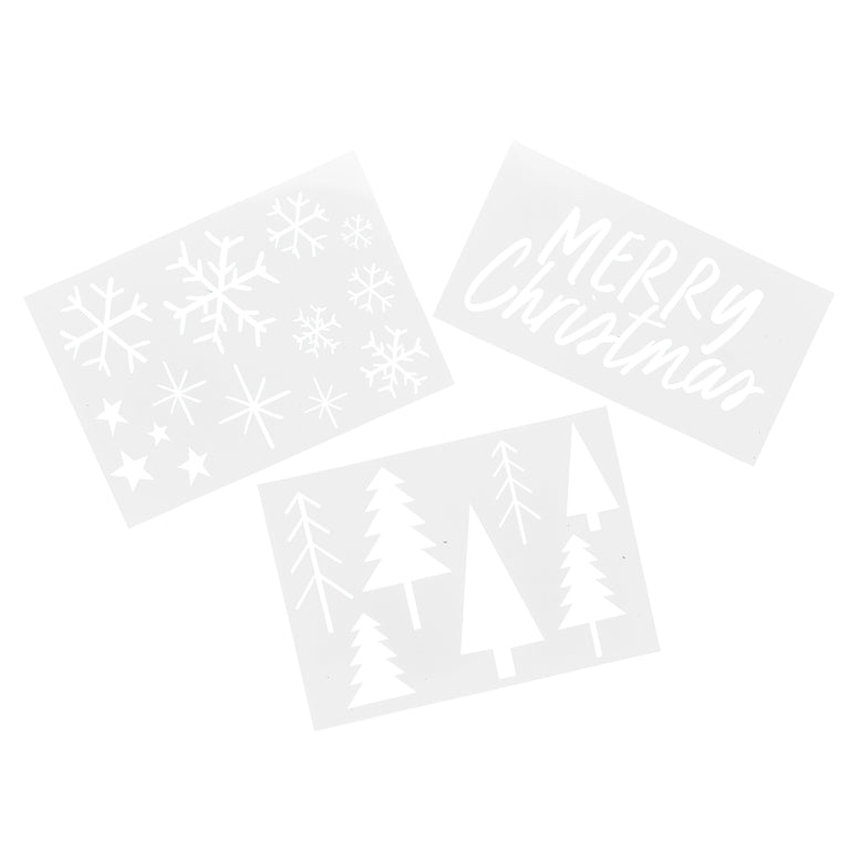 Festive Stencils - Set of 3