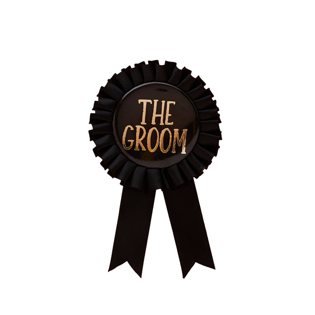 Groom Badge - Set of 1