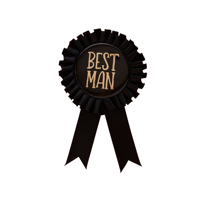 Best Man Badge - Set of 1