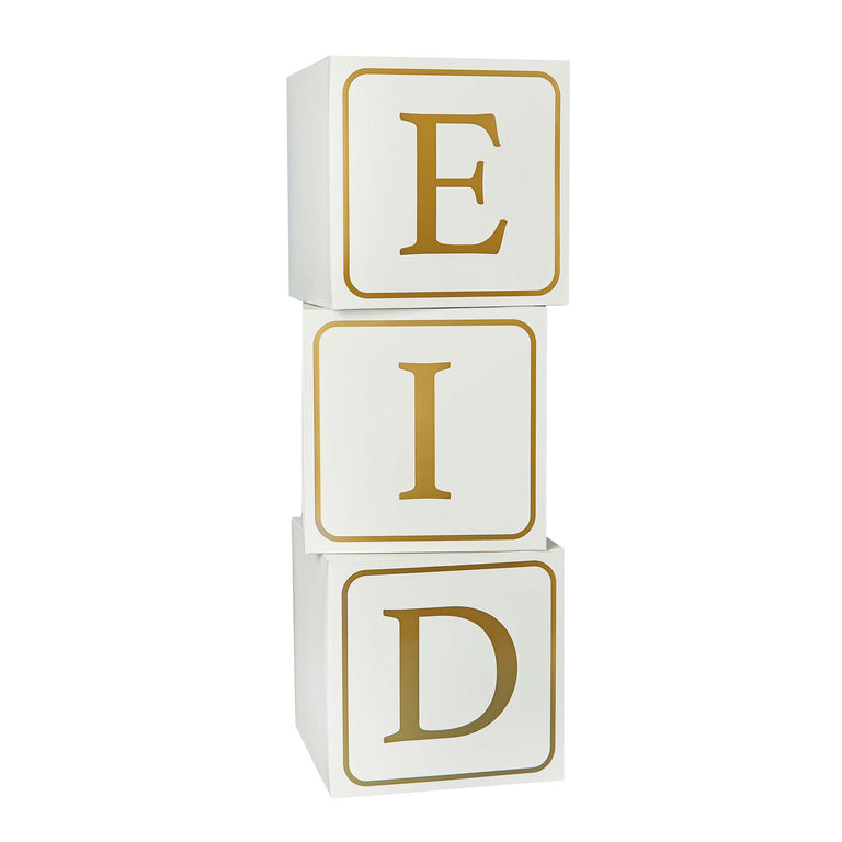 Large Gold Eid Blocks