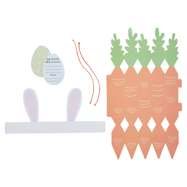 Carrot DIY Cracker Set - Set of 6