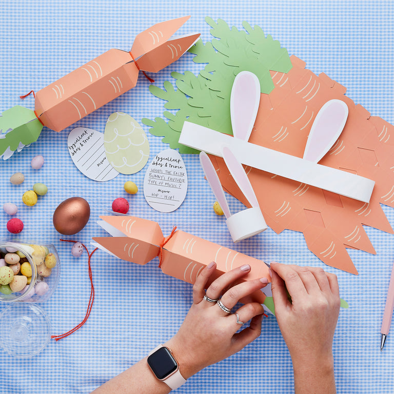 Carrot DIY Cracker Set - Set of 6