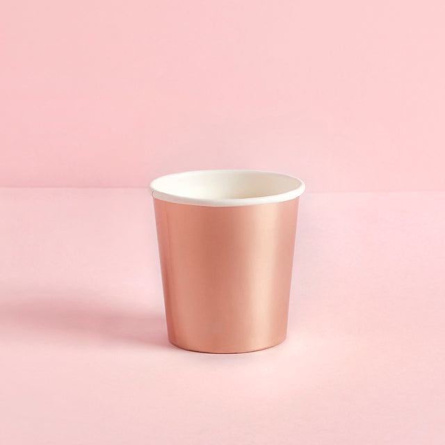 Rose Gold Shot Cups - Set of 10