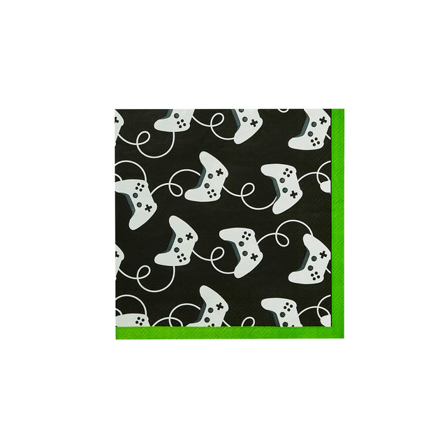 Game Controller Paper Napkins - Set of 16