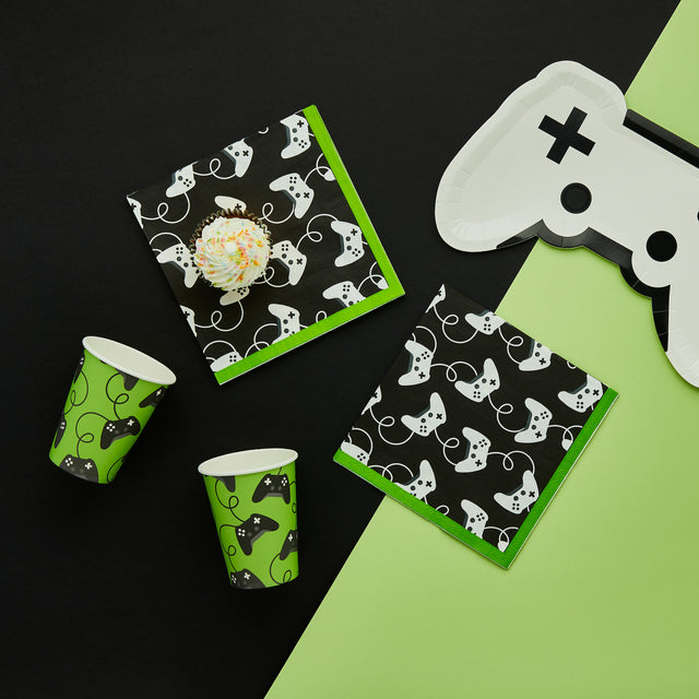 Game Controller Paper Napkins - Set of 16