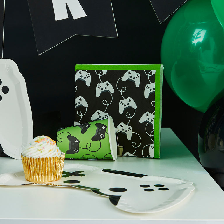 Game Controller Paper Napkins - Set of 16