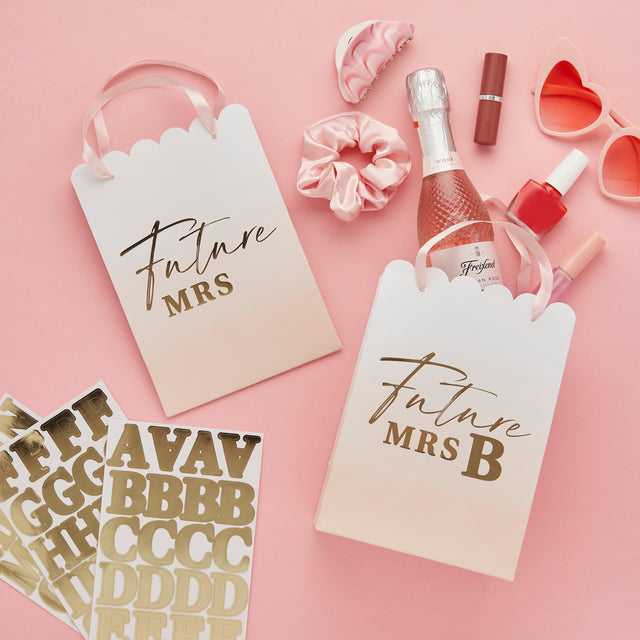 Future Mrs Customisable Party Bags - Set of 4