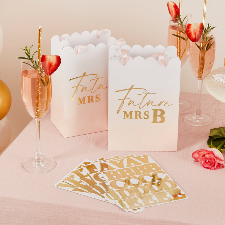 Future Mrs Customisable Party Bags - Set of 4
