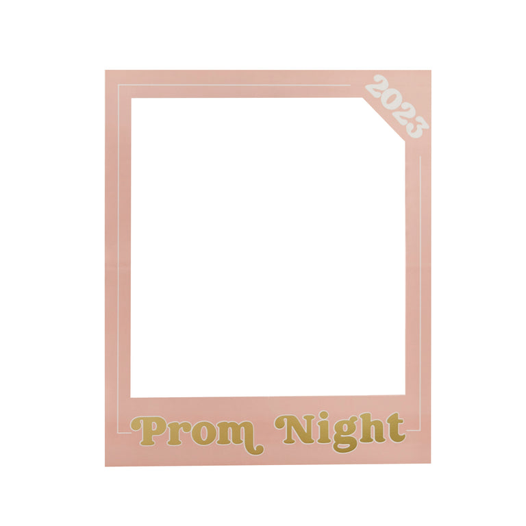 Pink and Gold Prom Photo Customisable Frame