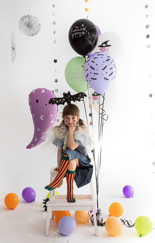 Pink Ghost Foil Balloon - Set of 1